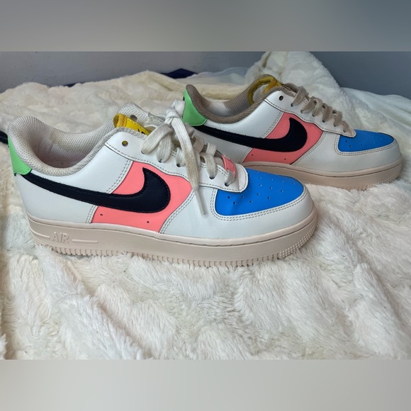Nike Air Force 1 Sail Multi “07” size 7 - Picture 4 of 12
